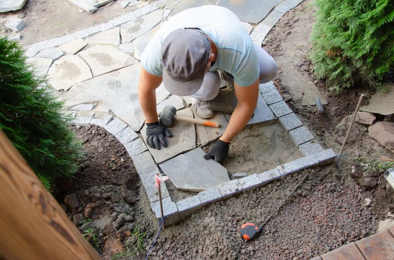Spring Stone Patio Repair